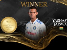 Yashasvi Jaiswal: ICC's Top Player of Feb 2024!