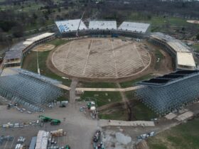 T20 World Cup 2024: Unseen Timelapse of Nassau Stadium's Progress!