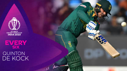 Every six from Quinton de Kock | CWC23