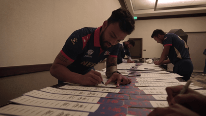 Behind the scenes with Nepal at the media day | T20WC 2024