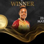 Hayley Matthews: ICC Women's Player of the Month