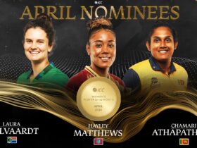 April 2024's ICC Women's Player of the Month Nominees Revealed!