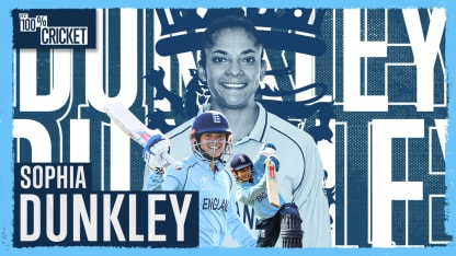 Sophia Dunkley | England's dazzling stroke maker | 100% Cricket