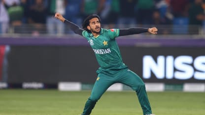 Hasan Ali in action