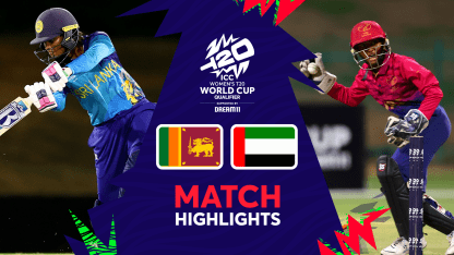 Sri Lanka v UAE | Semi-final 2 | Match Highlights | Women’s T20WC Qualifier 2024