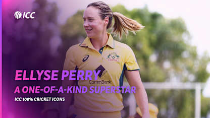 Ellyse Perry | A one-of-a-kind superstar | ICC 100% Cricket Icons