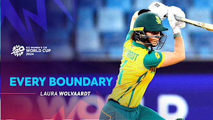 Every Laura Wolvaardt boundary | WT20WC 2024