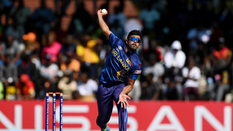 Theekshana Soars to 3rd in ICC ODI Bowling Rankings